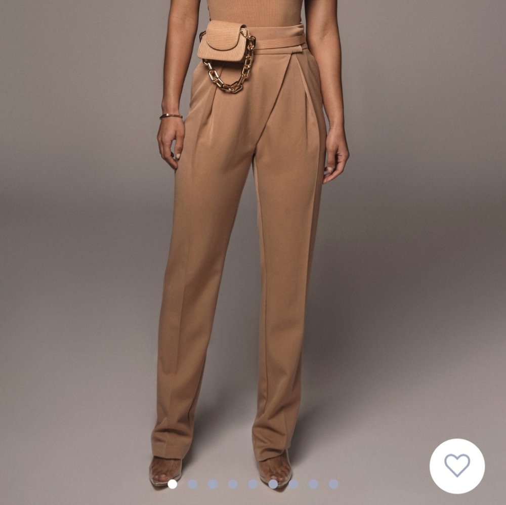 Jluxlabel tan alaia trouser pants M